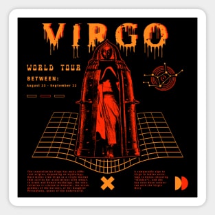 Virgo Zodiac Magnet